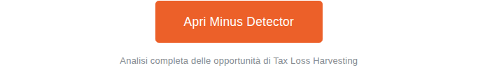 Pulsante Apri Minus Detector in fondo al tab di Report Avanzati